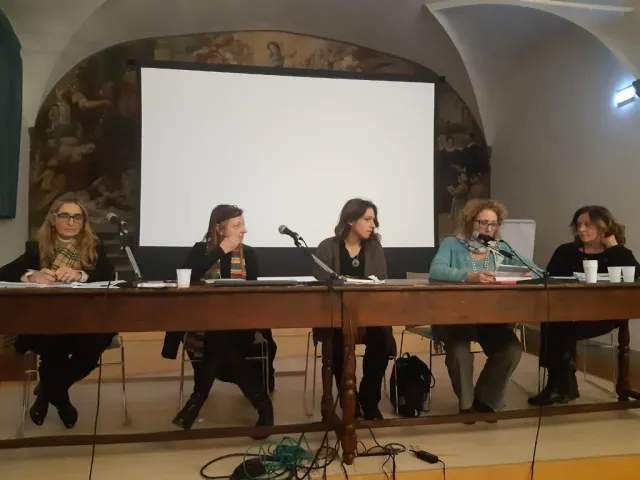 Presentazione manuale EcaRom, il tavolo dei relatori