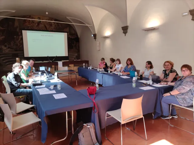 Un momento del partner meeting del 6 e 7 settembre 2022 a Firenze