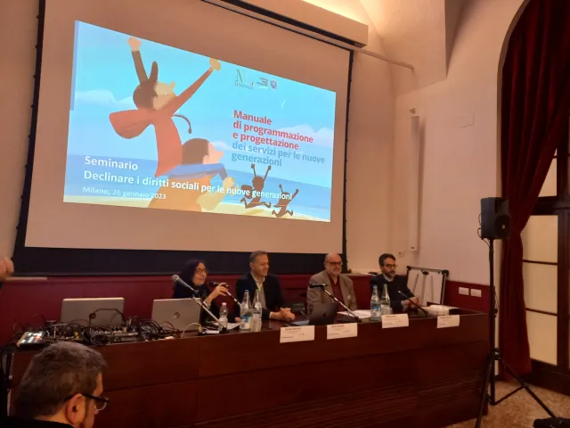 Un momento del seminario di disseminazione del Manuale organizzato a Milano