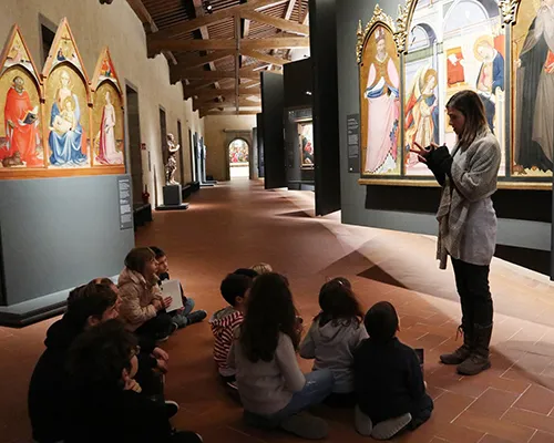 bambini al Museo degli Innocenti