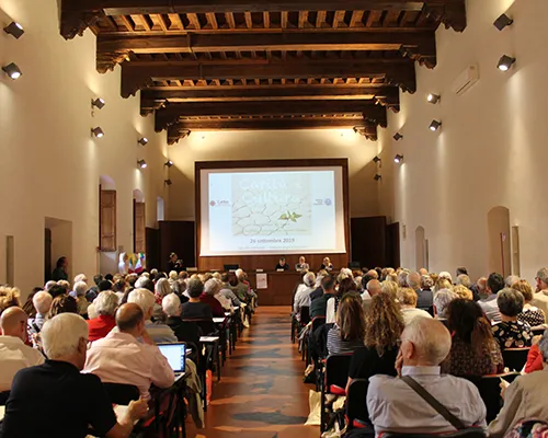 il convegno Carità è cultura: essere semi di carità nell’aridità culturale del nostro tempo, che si è svolto il 26 settembre 2019 nel Salone Brunelleschi dell'Istituto degli Innocenti
