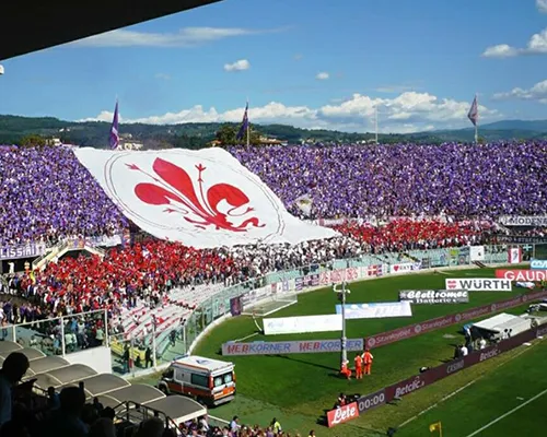 partita di Coppa Italia Fiorentina-Atalanta