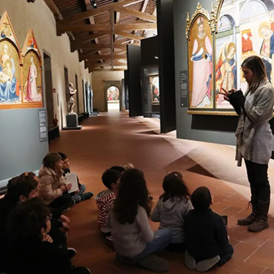 bambini al Museo degli Innocenti