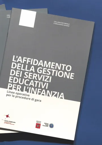 Cover della Collana editoriale L'educazione zerosei